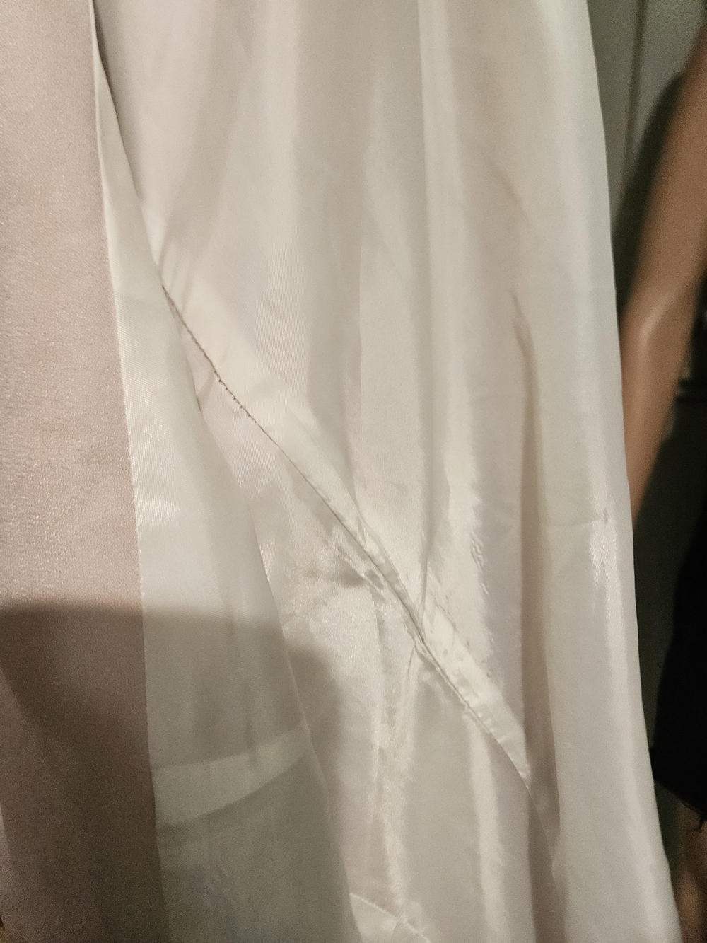 H&M Blush Pink Longline Blazer Open Front Minimalist Work Office Jacket US 12 - Picture 4 of 16